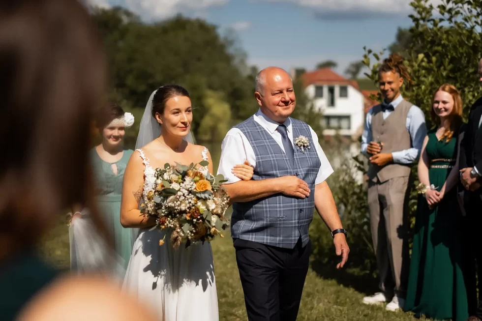svatba na rybniku eliska david