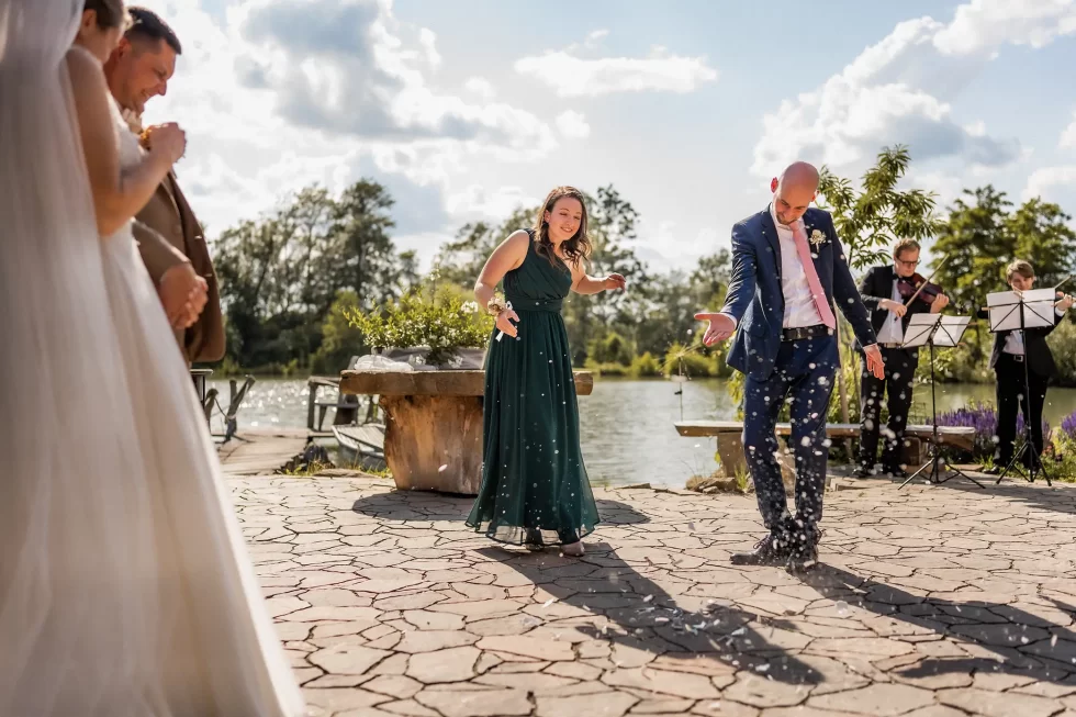 svatba na rybniku eliska david