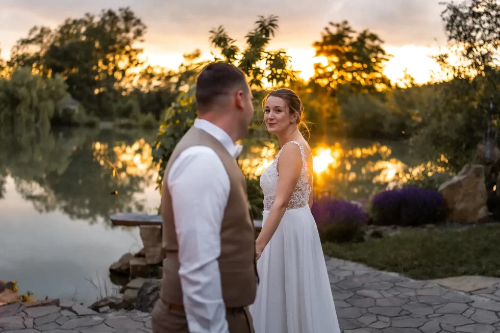 svatba na rybniku eliska david