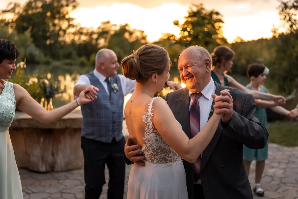 svatba na rybniku eliska david