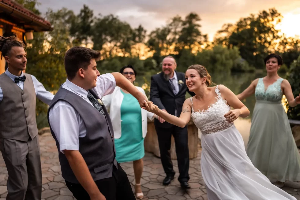 svatba na rybniku eliska david