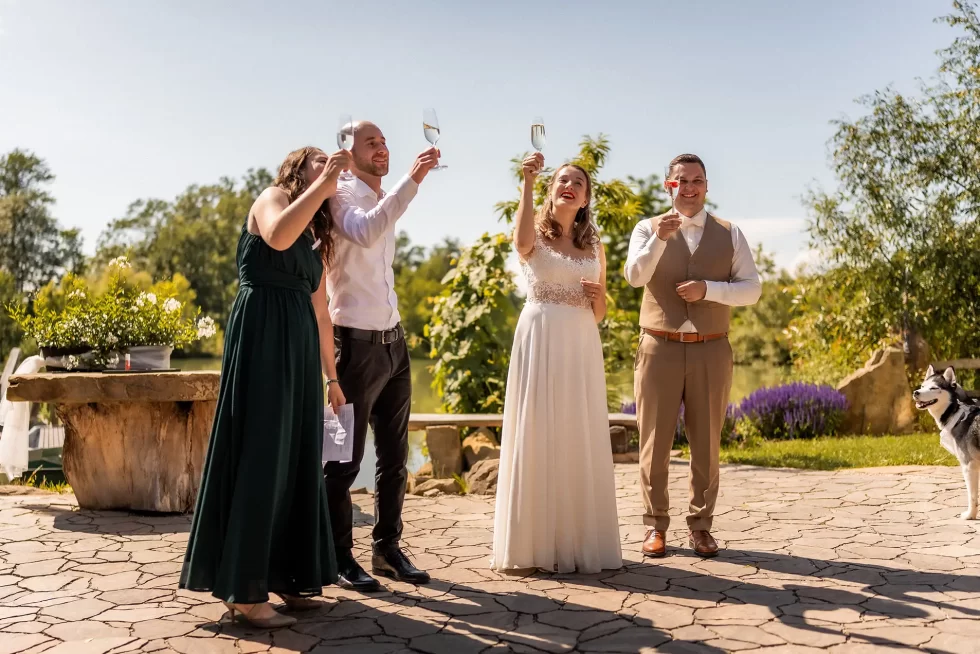 svatba na rybniku eliska david