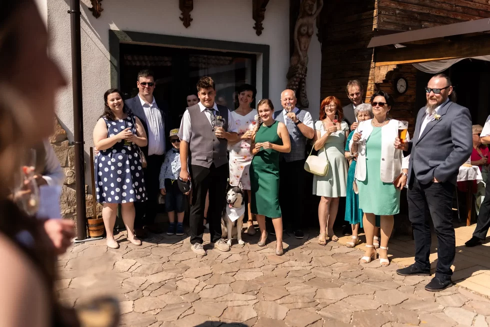 svatba na rybniku eliska david